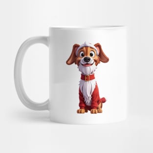 Santa puppy | Christmas dog Mug